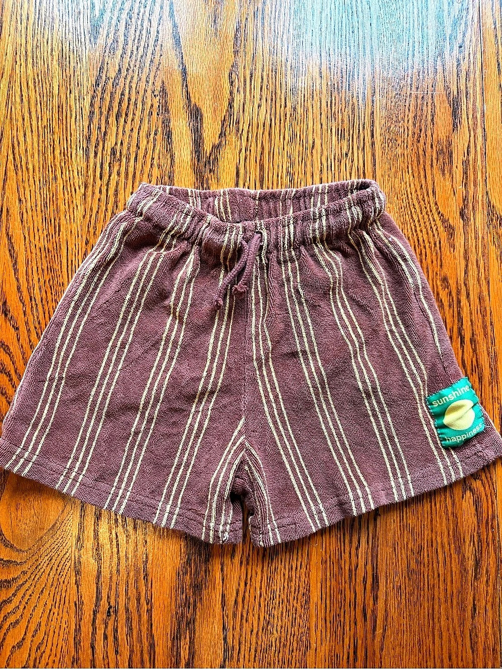 Zara Striped Terry Shorts Size 3T